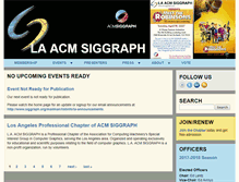 Tablet Screenshot of lasiggraph.org
